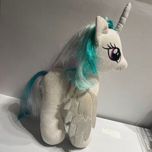 Build A Bear My Little Pony Princess Celestia Stuffed Plush White Unicorn